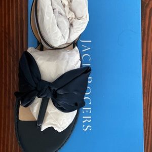 Jack Rogers (Heidi Sandal) 
Size: 9.5
Color: Midnight Navy